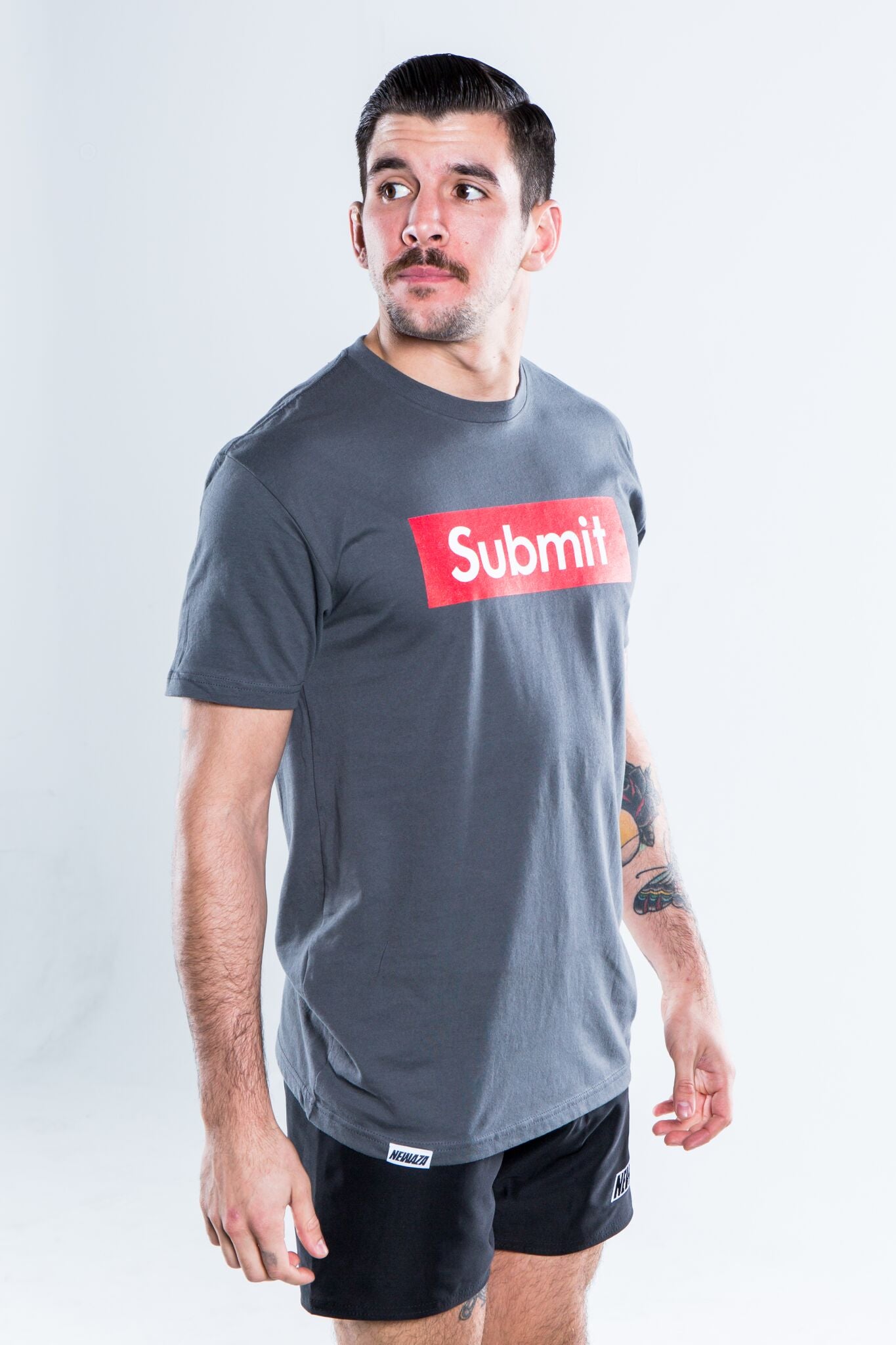 Submit Tee Gray
