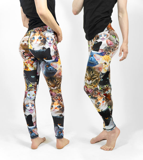 Claudia do Val's Space Cats Jiu-Jitsu / Yoga Leggings