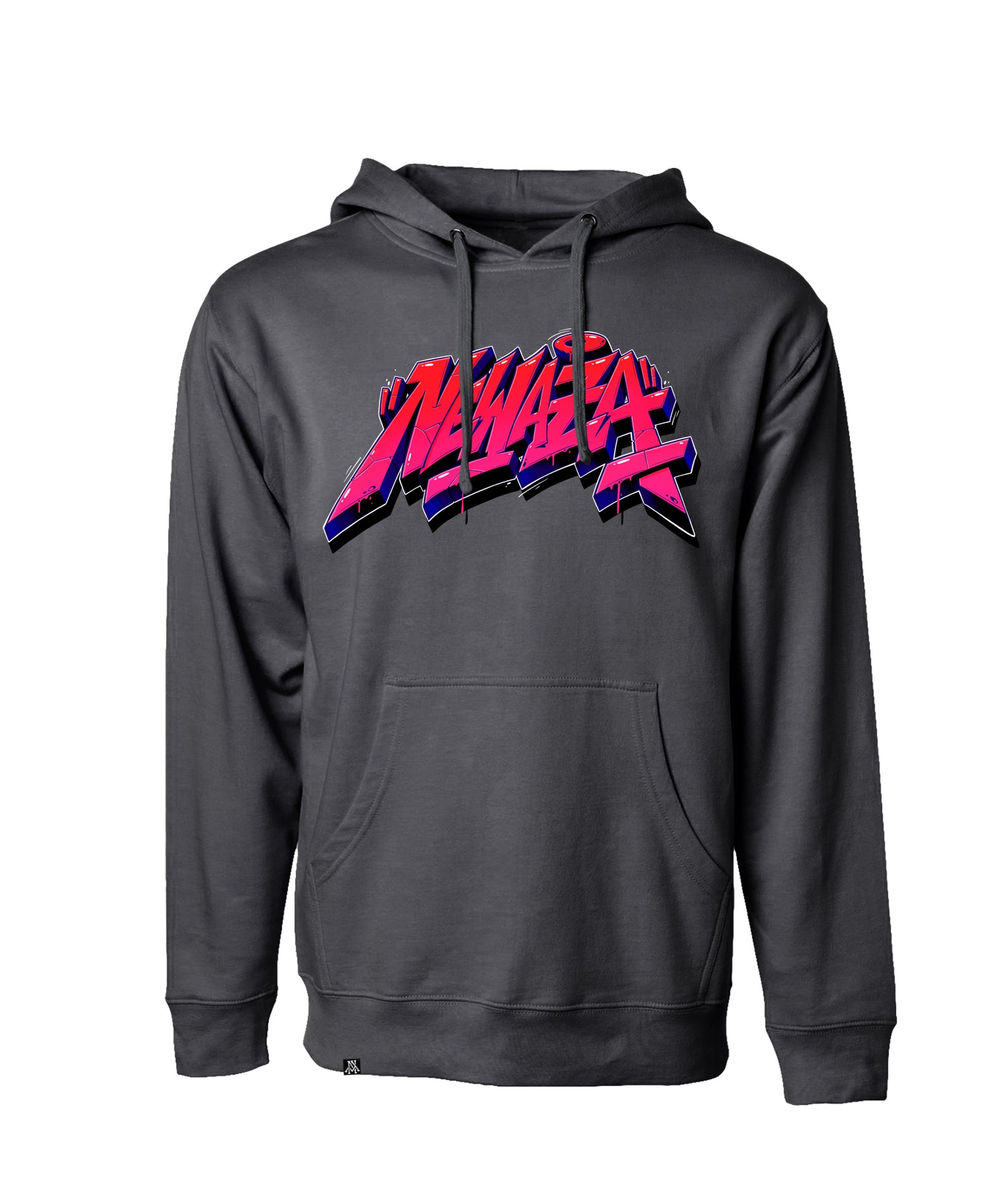 Newaza Street Effect Hoodie - Grey