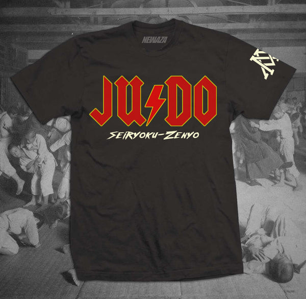 Judo Tee Black - Newaza Apparel