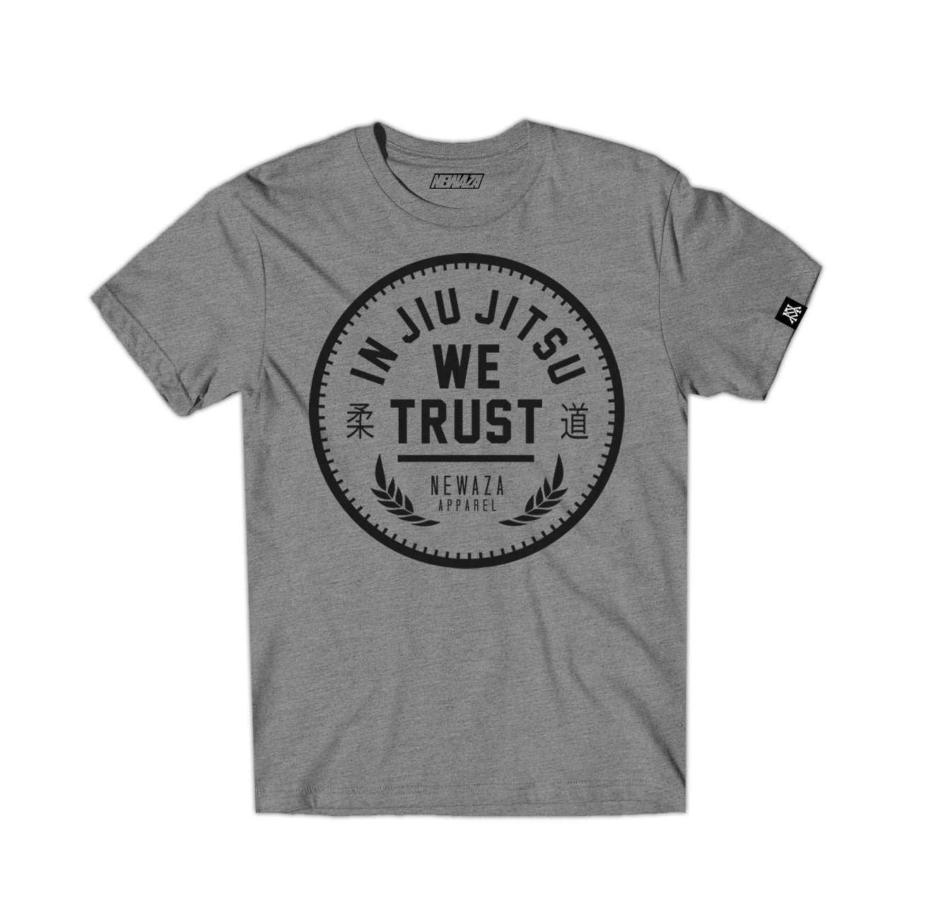 Trust Tee 2.0 - Black on Grey