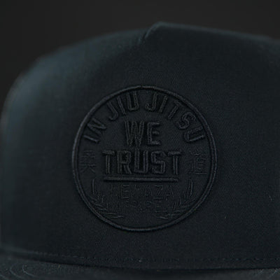 In Jiu-Jitsu We Trust Trucker Hat Black