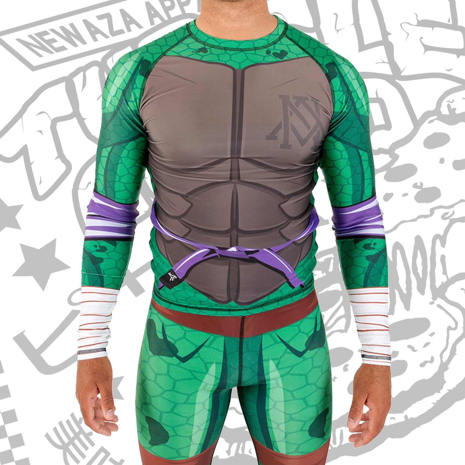 Turtle Guard Ranked Rashguard